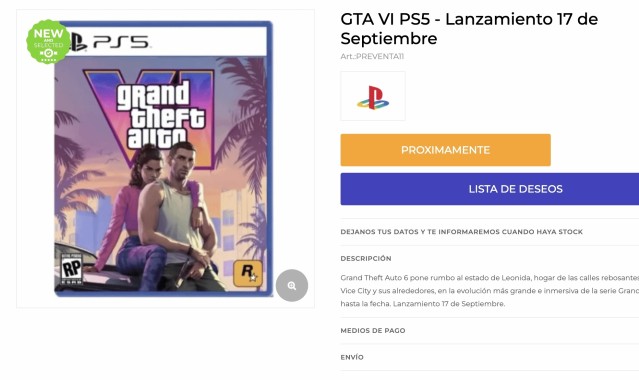 曝GTA6将于9月17日登陆PS5：这次是索尼给的消息？